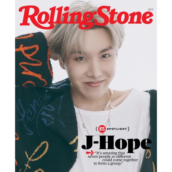 BRAND NEW Rolling Stone Magazine - BTS J-Hope - Picture 1 of 2